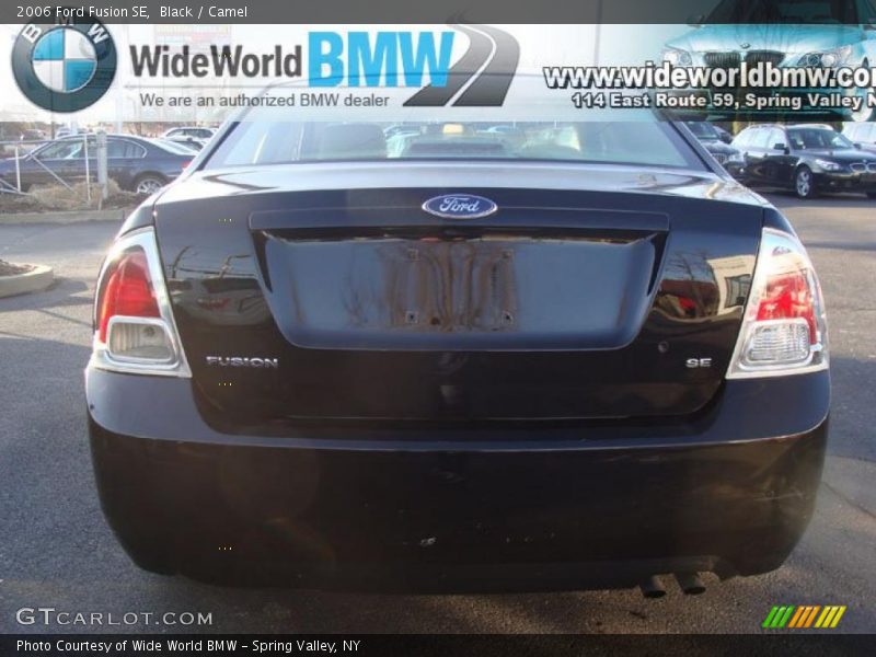Black / Camel 2006 Ford Fusion SE
