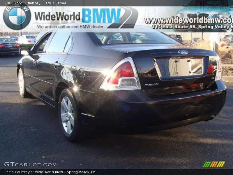 Black / Camel 2006 Ford Fusion SE