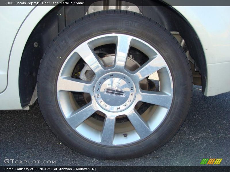 Light Sage Metallic / Sand 2006 Lincoln Zephyr