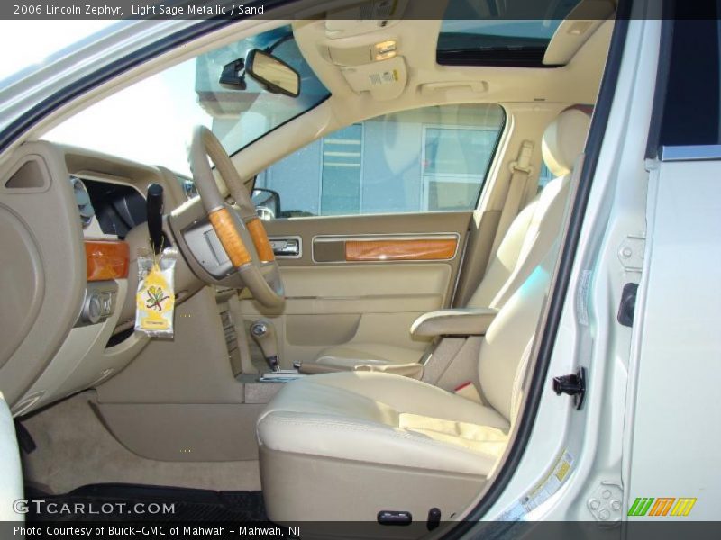 Light Sage Metallic / Sand 2006 Lincoln Zephyr
