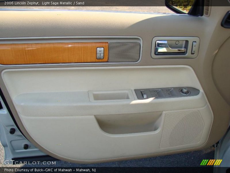 Light Sage Metallic / Sand 2006 Lincoln Zephyr