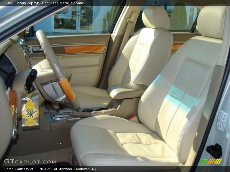 Light Sage Metallic / Sand 2006 Lincoln Zephyr