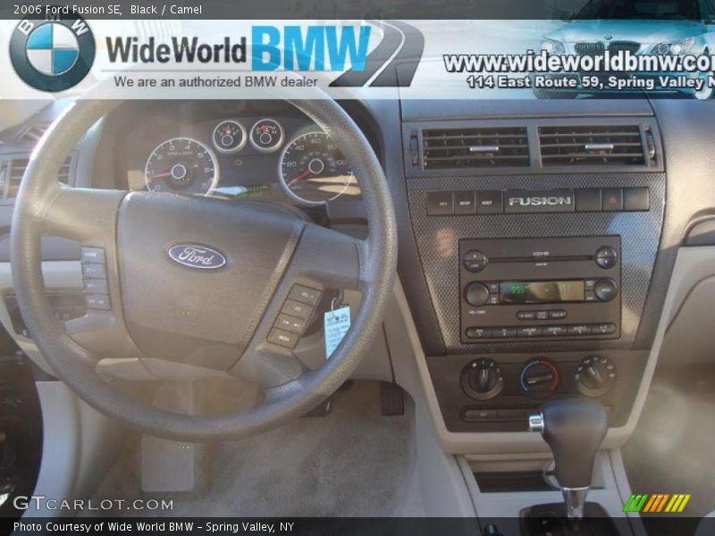 Black / Camel 2006 Ford Fusion SE