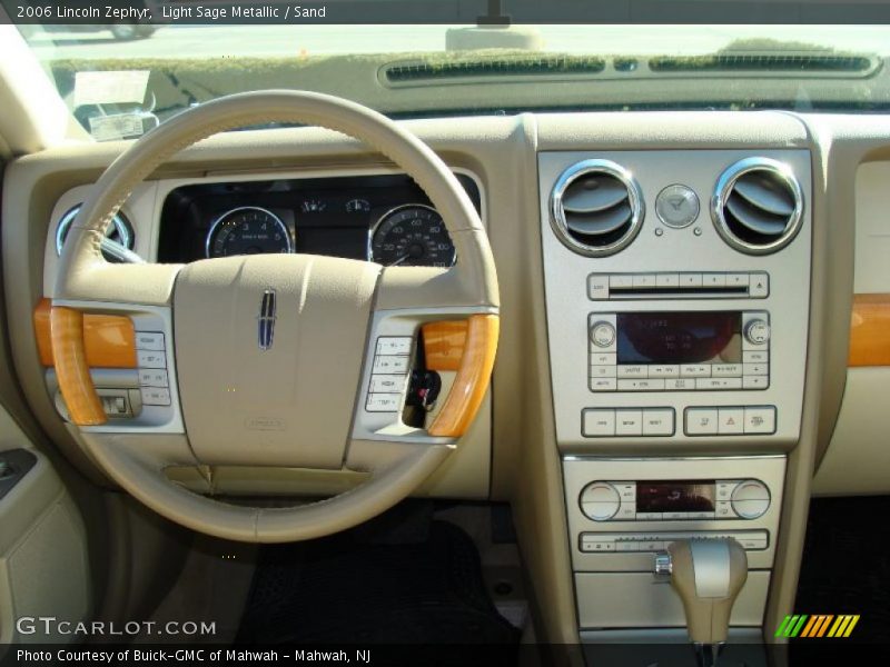 Light Sage Metallic / Sand 2006 Lincoln Zephyr
