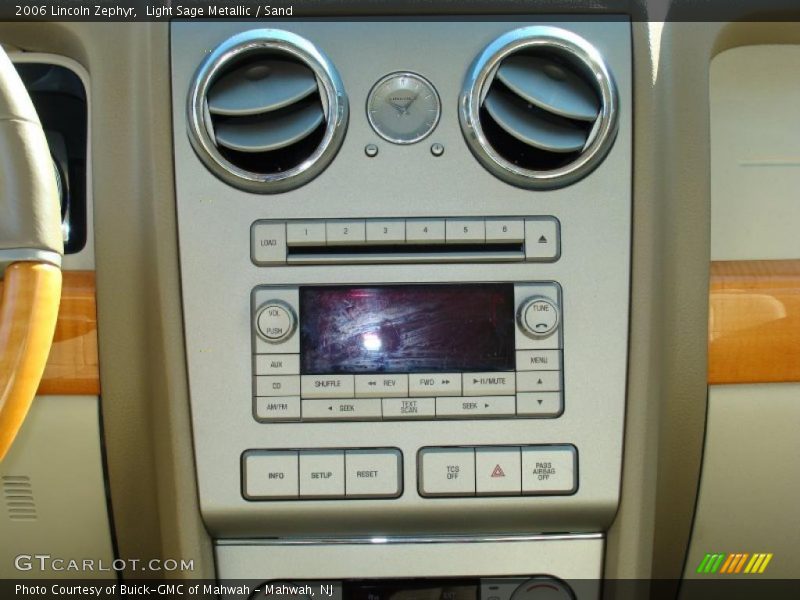 Light Sage Metallic / Sand 2006 Lincoln Zephyr
