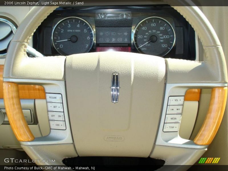 Light Sage Metallic / Sand 2006 Lincoln Zephyr