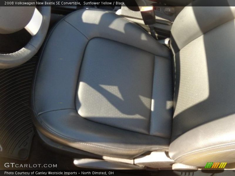 Sunflower Yellow / Black 2008 Volkswagen New Beetle SE Convertible