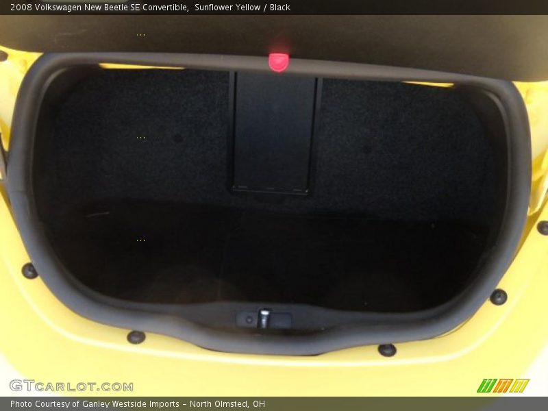 Sunflower Yellow / Black 2008 Volkswagen New Beetle SE Convertible