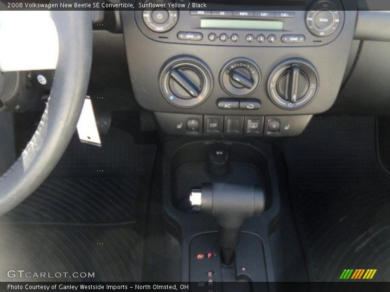 Sunflower Yellow / Black 2008 Volkswagen New Beetle SE Convertible