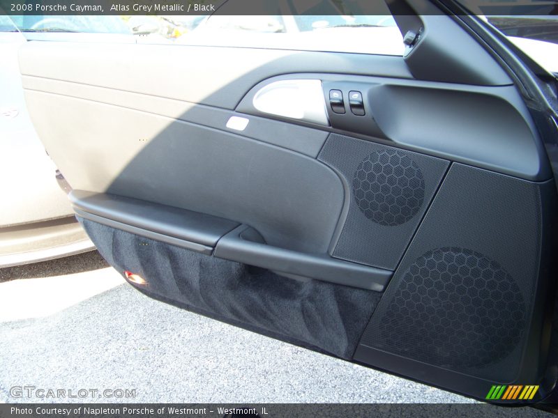 Atlas Grey Metallic / Black 2008 Porsche Cayman