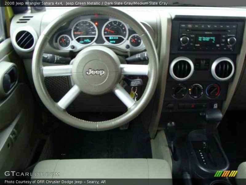 Jeep Green Metallic / Dark Slate Gray/Medium Slate Gray 2008 Jeep Wrangler Sahara 4x4