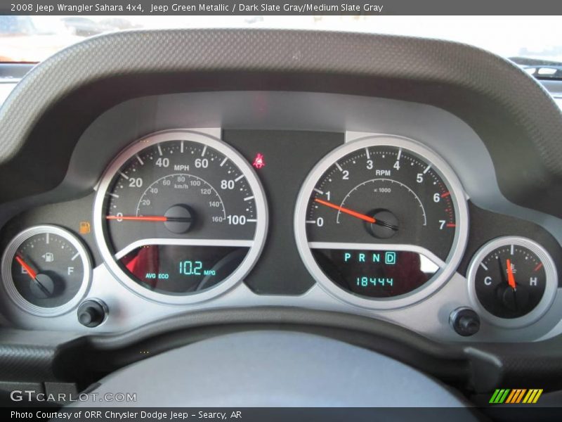 Jeep Green Metallic / Dark Slate Gray/Medium Slate Gray 2008 Jeep Wrangler Sahara 4x4