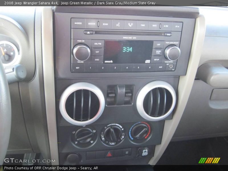 Jeep Green Metallic / Dark Slate Gray/Medium Slate Gray 2008 Jeep Wrangler Sahara 4x4