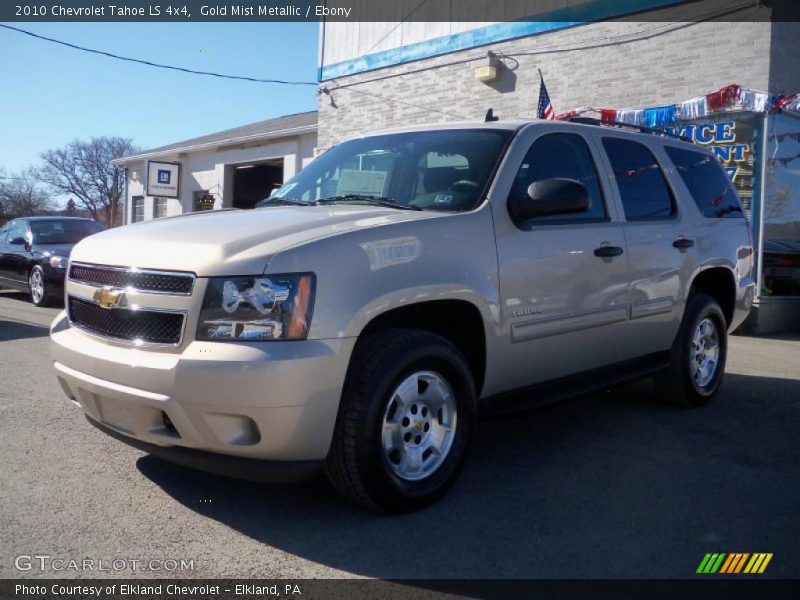 Gold Mist Metallic / Ebony 2010 Chevrolet Tahoe LS 4x4