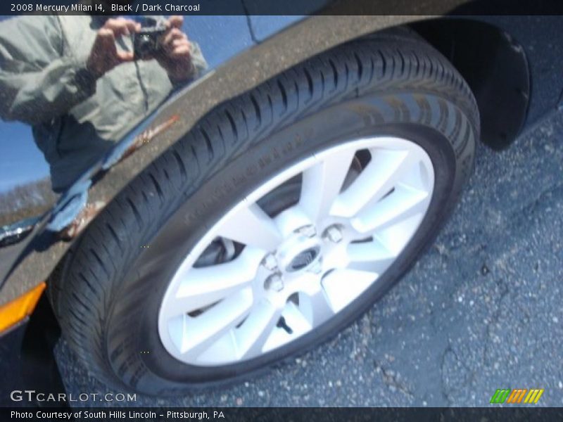 Black / Dark Charcoal 2008 Mercury Milan I4