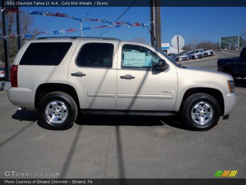 Gold Mist Metallic / Ebony 2010 Chevrolet Tahoe LS 4x4