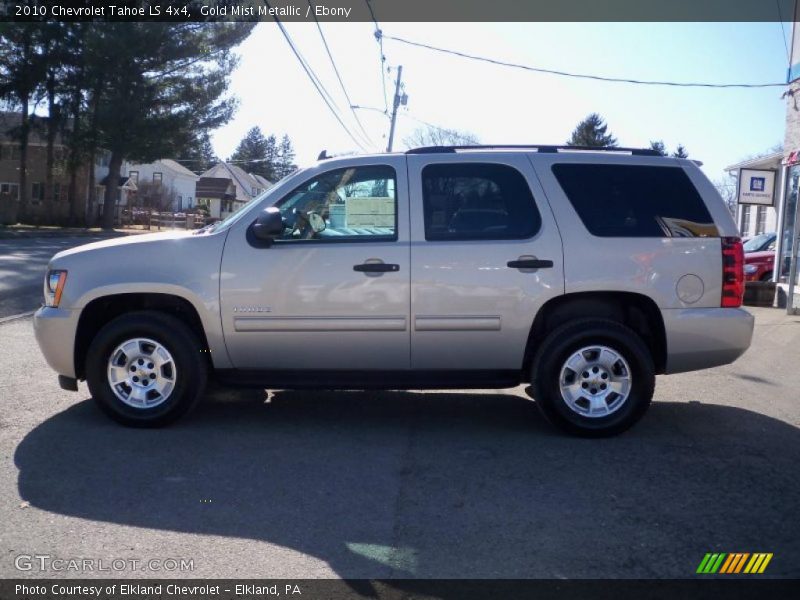 Gold Mist Metallic / Ebony 2010 Chevrolet Tahoe LS 4x4