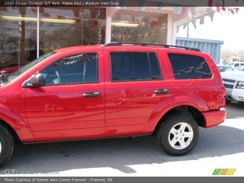 Flame Red / Medium Slate Gray 2005 Dodge Durango SLT 4x4