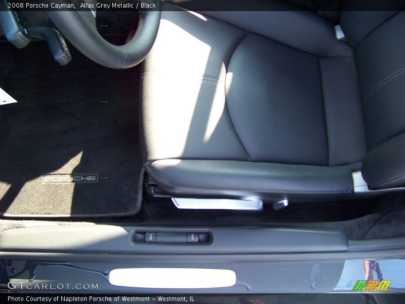 Atlas Grey Metallic / Black 2008 Porsche Cayman