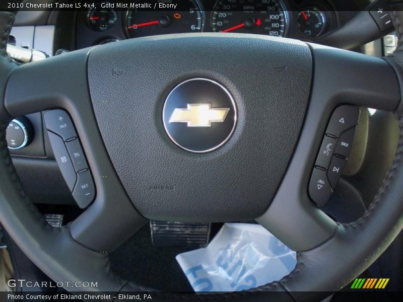 Gold Mist Metallic / Ebony 2010 Chevrolet Tahoe LS 4x4