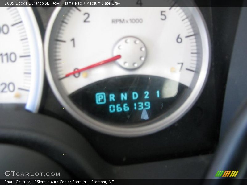 Flame Red / Medium Slate Gray 2005 Dodge Durango SLT 4x4