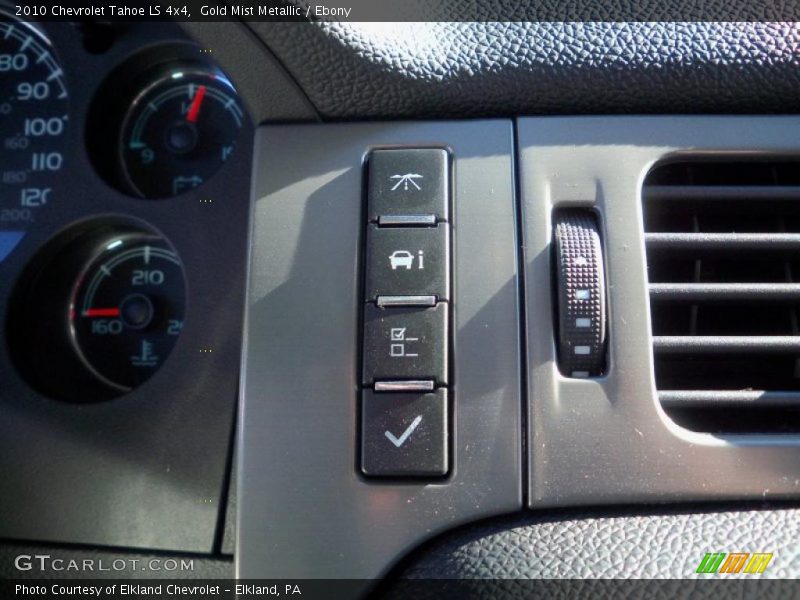 Gold Mist Metallic / Ebony 2010 Chevrolet Tahoe LS 4x4