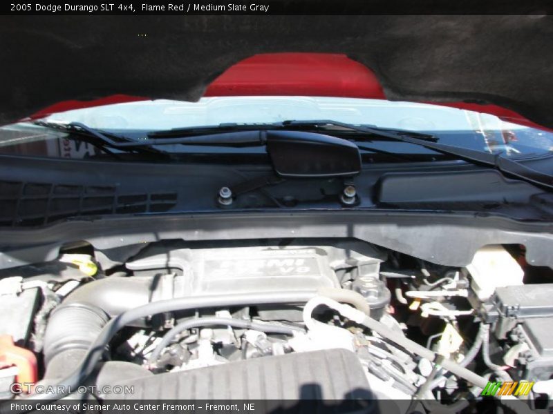 Flame Red / Medium Slate Gray 2005 Dodge Durango SLT 4x4