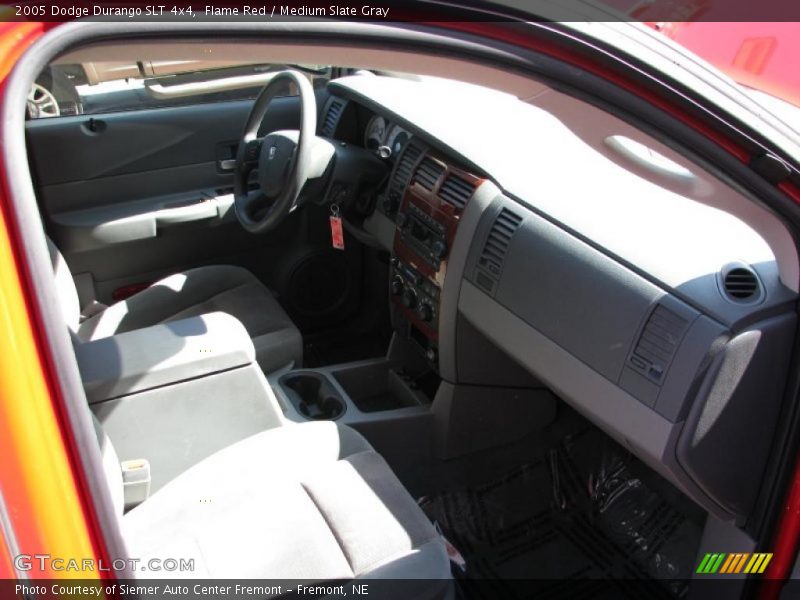 Flame Red / Medium Slate Gray 2005 Dodge Durango SLT 4x4