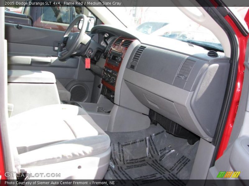 Flame Red / Medium Slate Gray 2005 Dodge Durango SLT 4x4