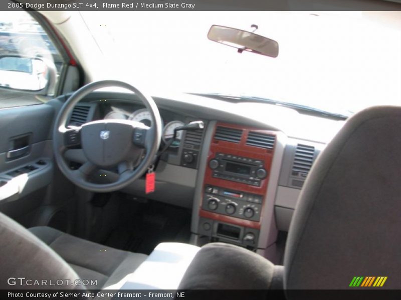 Flame Red / Medium Slate Gray 2005 Dodge Durango SLT 4x4