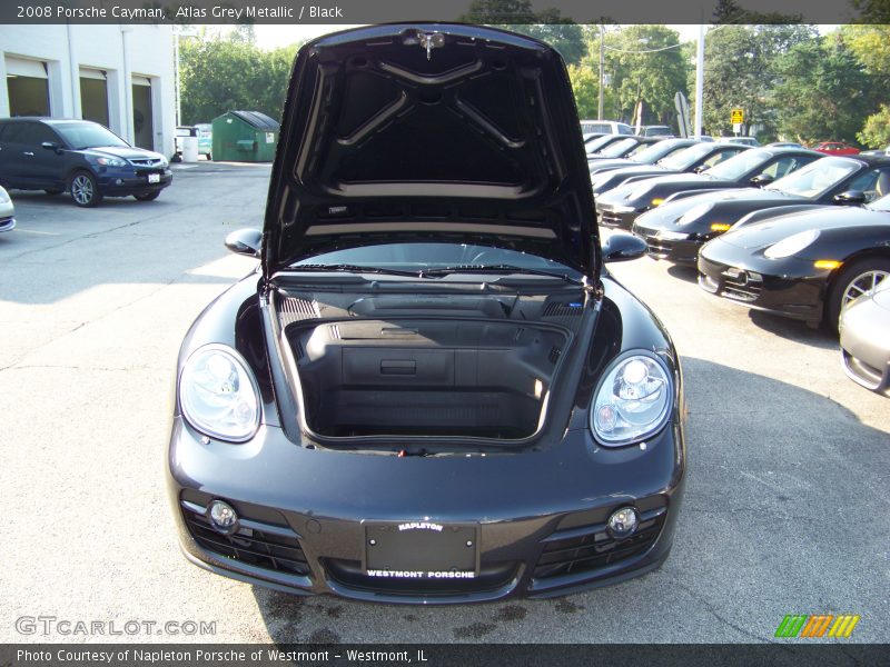 Atlas Grey Metallic / Black 2008 Porsche Cayman