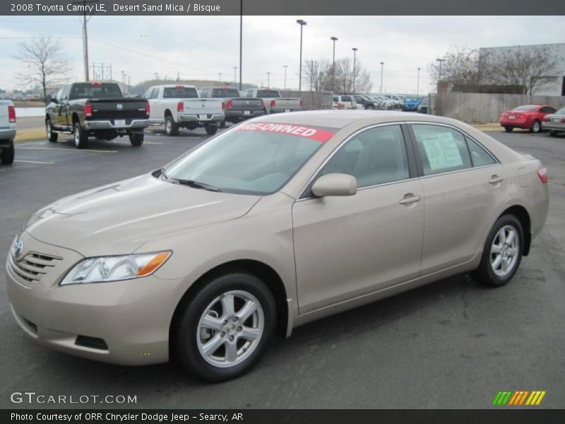 Desert Sand Mica / Bisque 2008 Toyota Camry LE