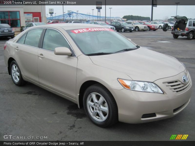 Desert Sand Mica / Bisque 2008 Toyota Camry LE
