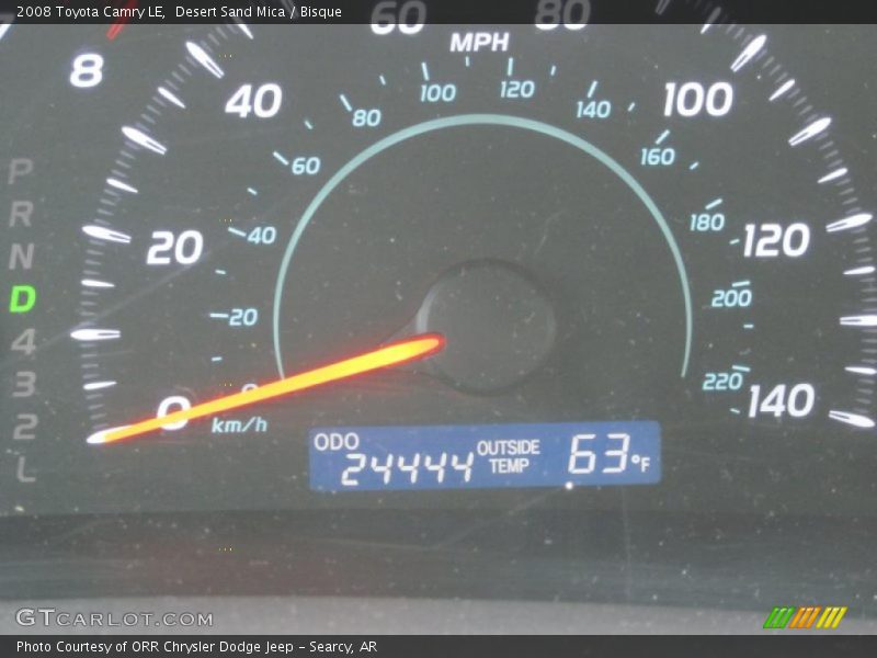 Desert Sand Mica / Bisque 2008 Toyota Camry LE