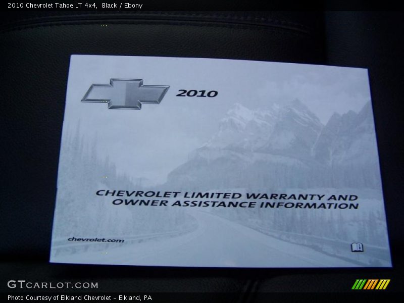 Black / Ebony 2010 Chevrolet Tahoe LT 4x4