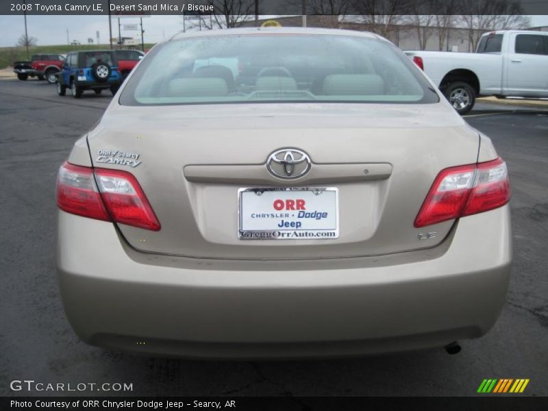 Desert Sand Mica / Bisque 2008 Toyota Camry LE