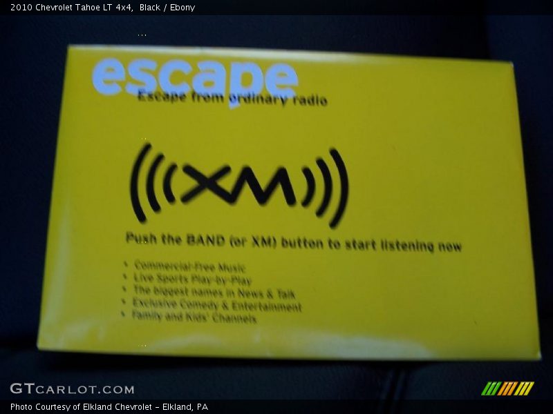 Black / Ebony 2010 Chevrolet Tahoe LT 4x4
