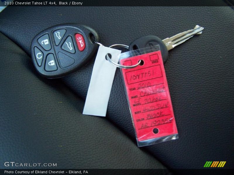 Black / Ebony 2010 Chevrolet Tahoe LT 4x4