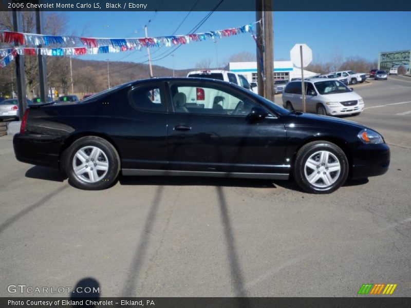 Black / Ebony 2006 Chevrolet Monte Carlo LS