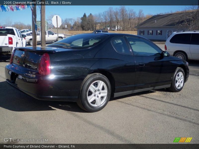 Black / Ebony 2006 Chevrolet Monte Carlo LS