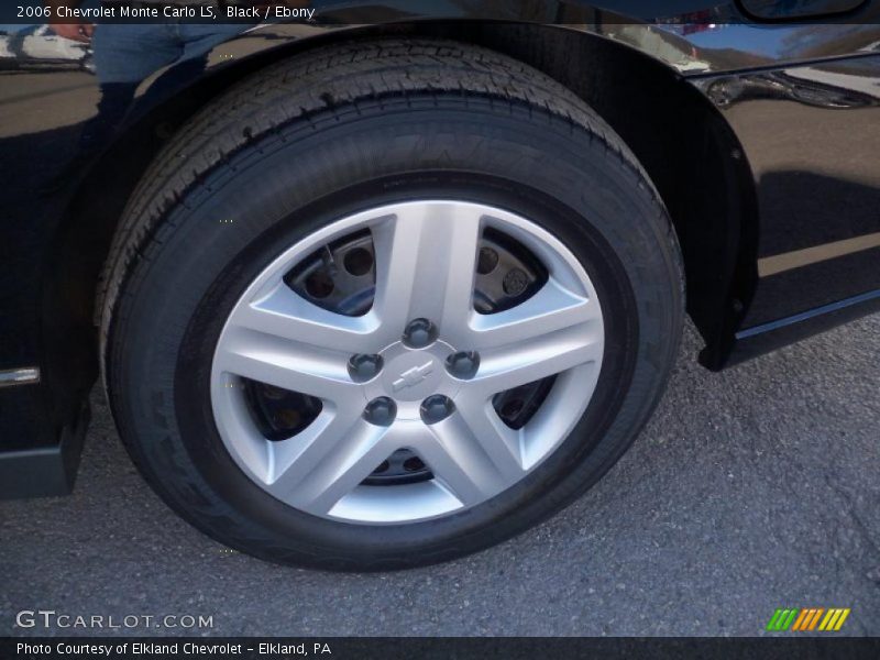 Black / Ebony 2006 Chevrolet Monte Carlo LS