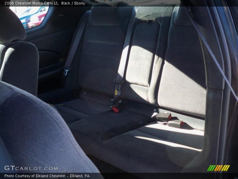 Black / Ebony 2006 Chevrolet Monte Carlo LS