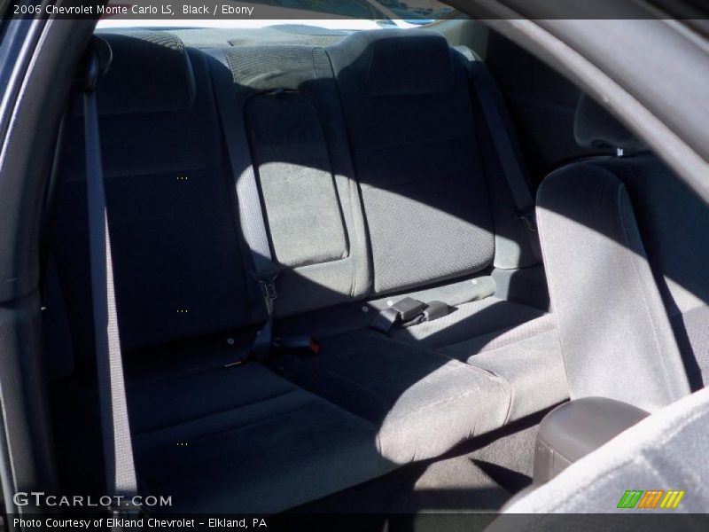 Black / Ebony 2006 Chevrolet Monte Carlo LS