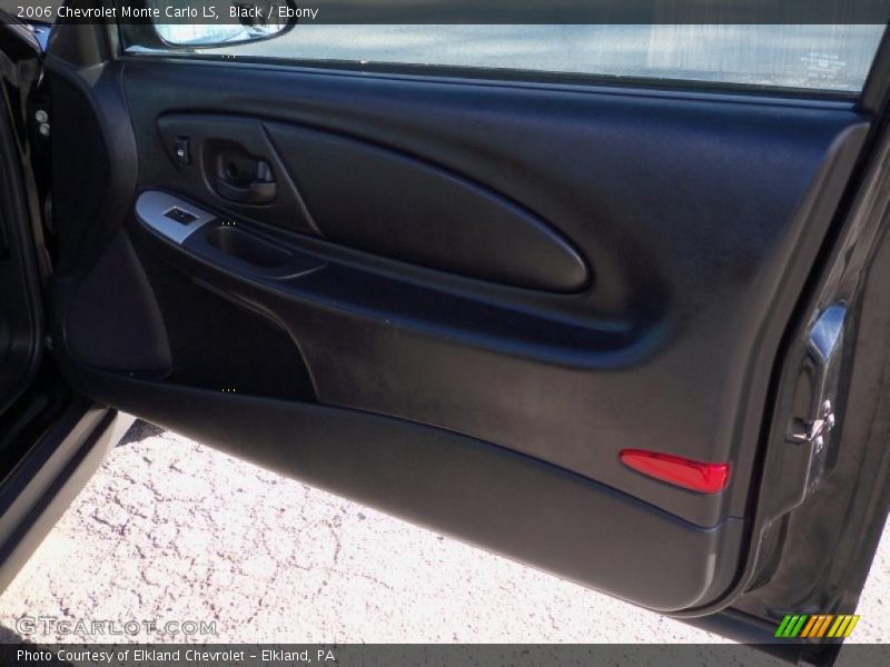 Black / Ebony 2006 Chevrolet Monte Carlo LS