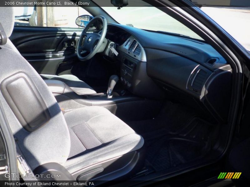 Black / Ebony 2006 Chevrolet Monte Carlo LS