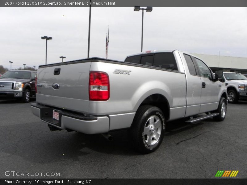 Silver Metallic / Medium Flint 2007 Ford F150 STX SuperCab