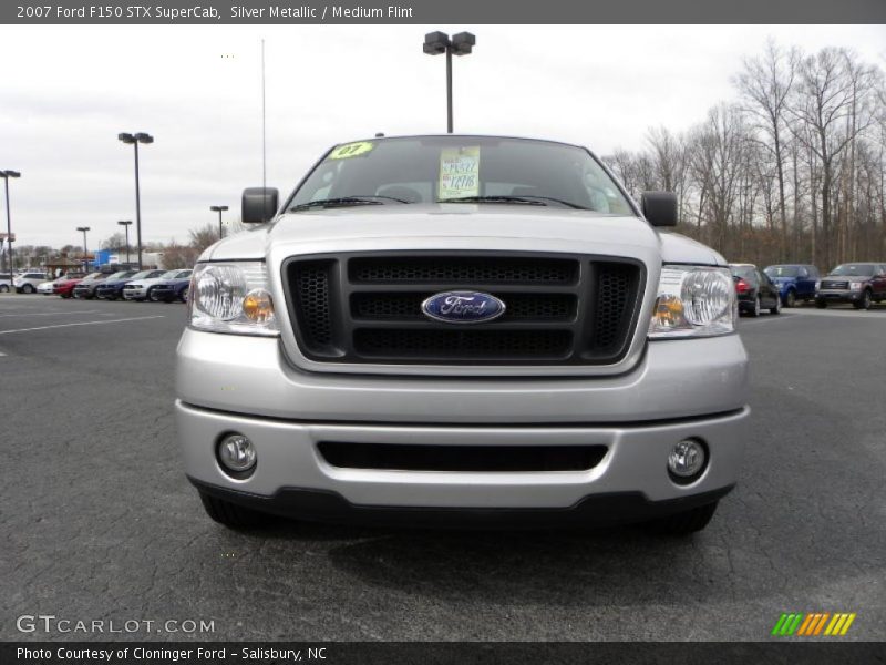 Silver Metallic / Medium Flint 2007 Ford F150 STX SuperCab