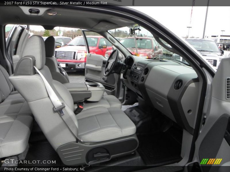 Silver Metallic / Medium Flint 2007 Ford F150 STX SuperCab