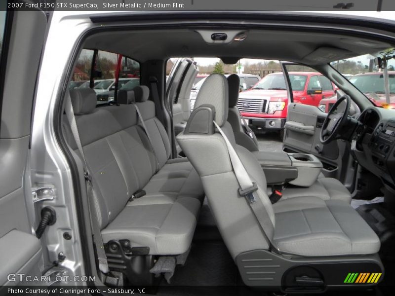 Silver Metallic / Medium Flint 2007 Ford F150 STX SuperCab