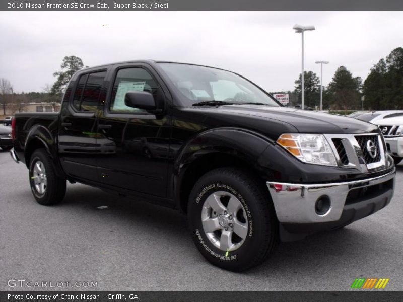 Super Black / Steel 2010 Nissan Frontier SE Crew Cab